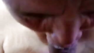 Granny, vintage poilue sucer la bite et de sperme-sexe amateur video