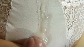 Maman jerk mature et teen boy porno boy cock-il giclées de sperme culotte blanche vidéo de sexe